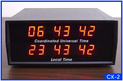 CK-2 Dual Time Zone Clock
