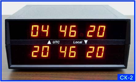 CK-2 Time Zone Clock