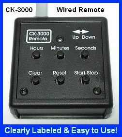ck-3000 is a digital timer with a wired remote control