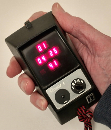 Cronus 1 vintage LED digital stopwatch