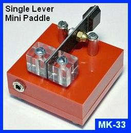 CW mini single lever paddle