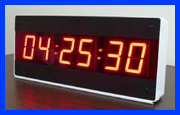 digital wall clock with countdown timer