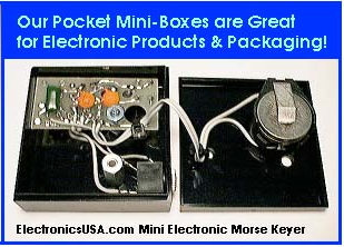 small electronic plastic box enclosure