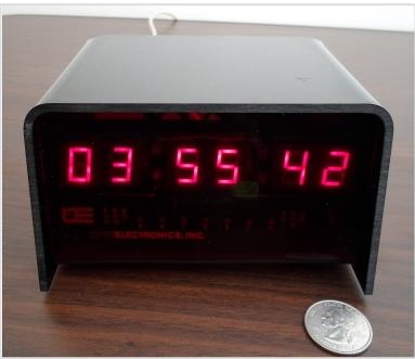 Vintage Optoelectronics digital clock